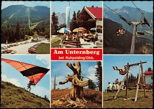 Ansichtskarte Ruhpolding Mehrbildkarte Ansichten Am Unternberg 1980