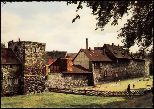 Ansichtskarte Einbeck Ortsansicht, Alte Stadtmauer 1965