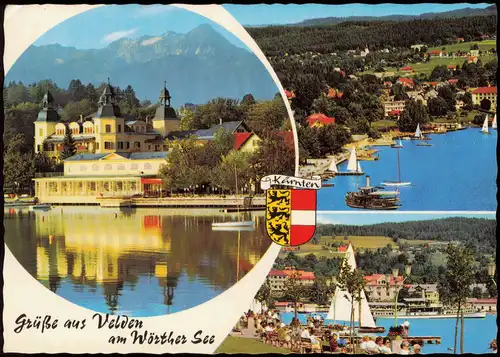 Velden am Wörther See Vrba na Koroškem 3 Bild Hotel,  1982  gel. AirMail