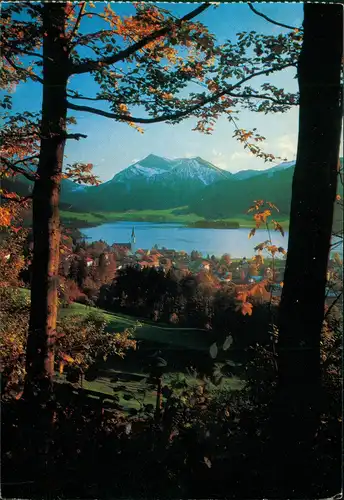 Ansichtskarte Schliersee Stadt, Brecherspitze 1988