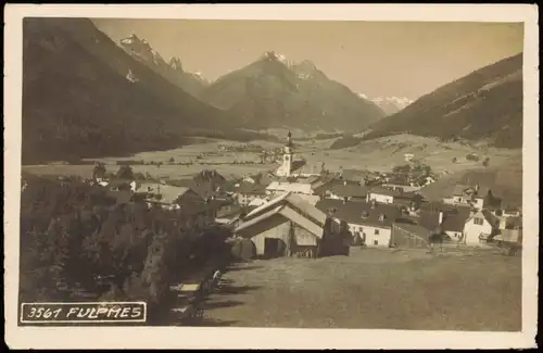 Ansichtskarte Fulpmes Stadtpartie 1931