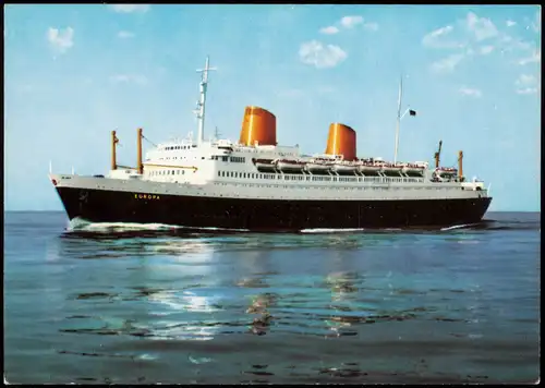 Ansichtskarte  Schiffe Dampfer Steamer MS" EUROPA", 21 514 BRT 1980