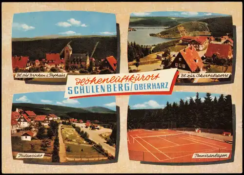 Altenau Schulenberg im Oberharz-Clausthal-Zellerfeld Stadtansichten 1966