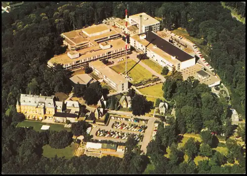 Saarbrücken Luftbild Hörfunk- und Fernsehstudios mit Schloß Halberg 1981