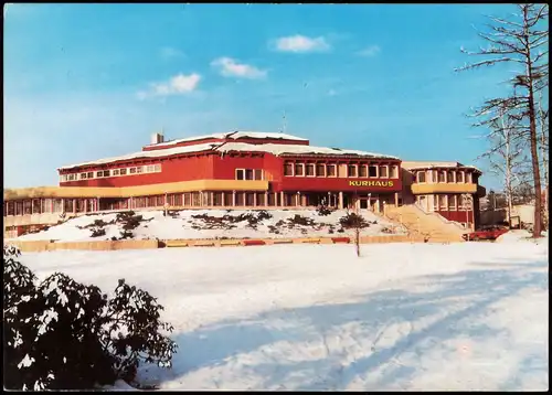 Ansichtskarte Sankt Andreasberg-Braunlage Kurhaus im Winter 1978