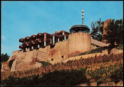 Ansichtskarte Bad Kreuznach Kauzenburg, Weinberg 1982