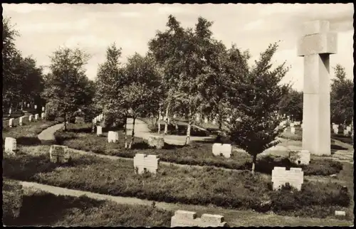 Ansichtskarte Hürtgen Ehrenfriedhof 1961