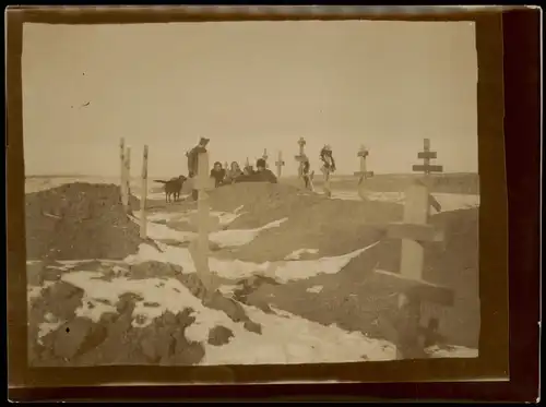 .Russland Rußland Россия Begräbnis Soldatengräber 1905 Privatfoto Foto
