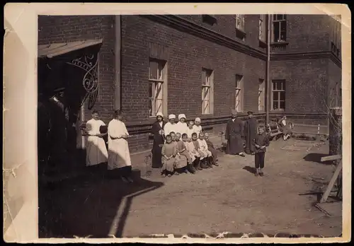 .Russland Rußland Россия Kinder Mediziner und Soldaten 1909 Privatfoto Foto