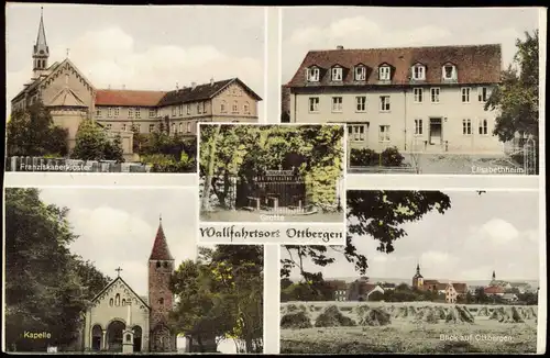 Ottbergen-Schellerten Kloster Elisabethheim Grotte Kapelle Heubüschel 1955