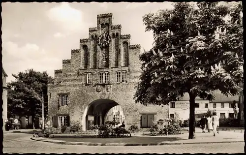 Ansichtskarte Flensburg Nordertor 1958