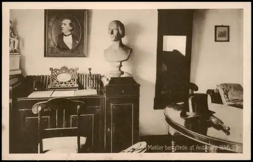 Postcard .Dänemark - Dansk Mobler berryttede af Andersen 1846-65 1925