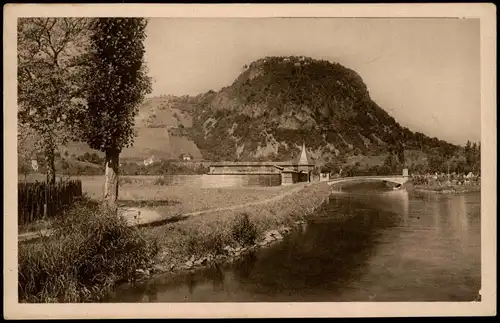 Ansichtskarte Singen (Hohentwiel) Festungsruine Hohentwiel, Brücke 1928