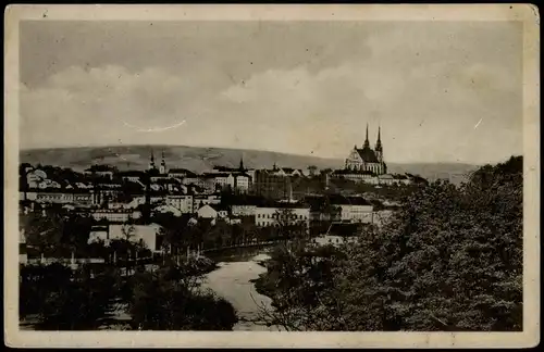Postcard Brünn Brno Gesamtansicht 1942