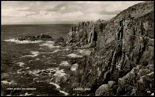 Postcard Penzance Land’s End - Cornwall 1954