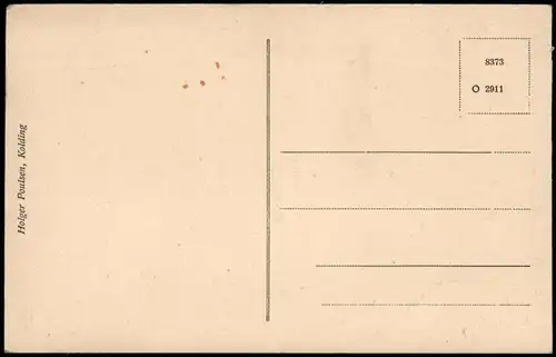 Postcard Kolding Kolding Koldinghus 1922