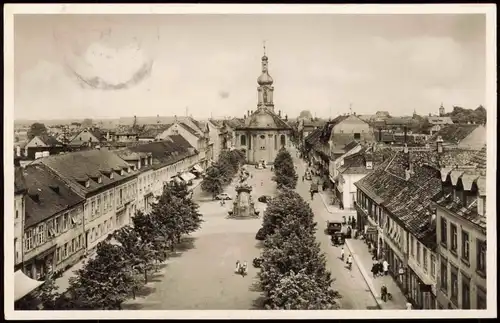 Ansichtskarte Rastatt Kaiserstraße 1961