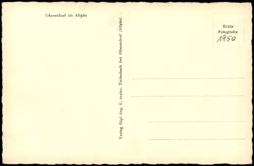 Oberstdorf (Allgäu) MB: Nebelhornbahn, Sprungschanze Winteransichten 1959