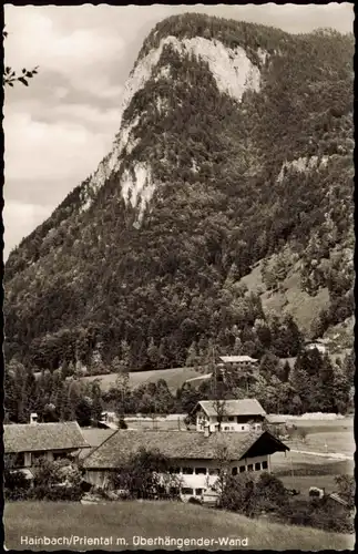 Ansichtskarte Hainbach Priental-Aschau im Chiemgau Überhängender-Wand 1958