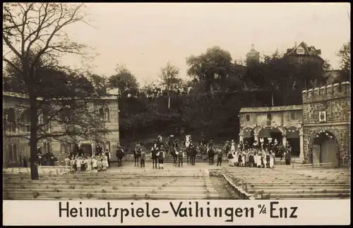 Ansichtskarte Vaihingen an der Enz Heimatfestspiele - Schauspieler 1961
