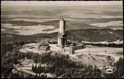 Feldberg (Schwarzwald) Luftbild Großer Feldberg im Taunus, 881 m ÜM. 1957