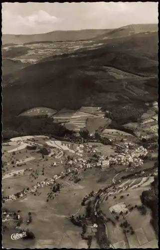 Ansichtskarte Heiligkreuzsteinach Luftbild aus großer Höhe 1960