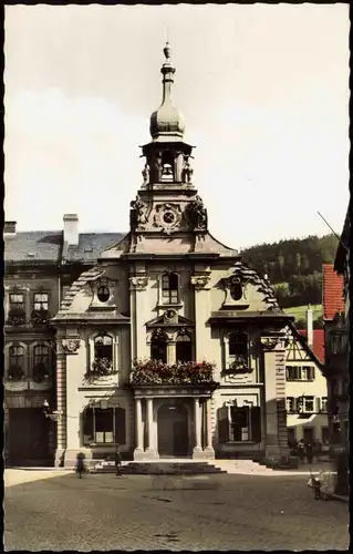 Ansichtskarte Kulmbach Rathaus - Color-Foto AK 1962