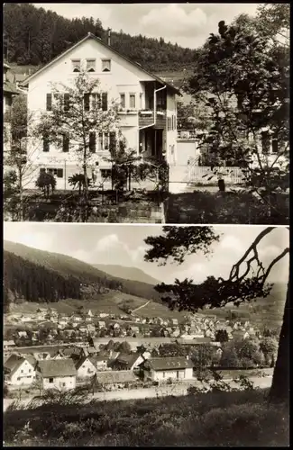 Ansichtskarte Klosterreichenbach-Baiersbronn Haus Faißt am Murgpfad 1961