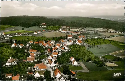 Ansichtskarte Rodt-Loßburg Lossburg Luftbild Color-Fotokarte 1959