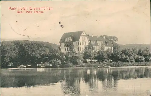 Bad Malente-Gremsmühlen-Malente Park-Hotel 1909  gel an Fürst  Pierre Wolkonsky