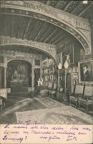 München Hotel 4 Jahreszeiten Innen 1904  gel an Prinz  Pierre Wolkonsky