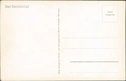 Ansichtskarte Bad Reichenhall Fotokunst - Panorama 1940