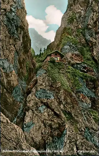 Ansichtskarte Grainau Höllentalklamm (Garmisch-Partenkirchen) 1957