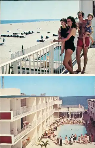 Postcard Miami RODNEY Motel and Apartsment 2 Bild 1963