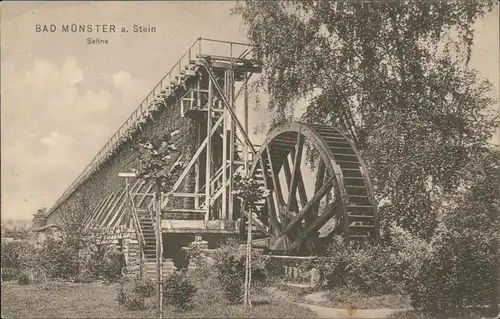 Bad Münster am Stein-Bad Münster am Stein-Ebernburg Saline 1913