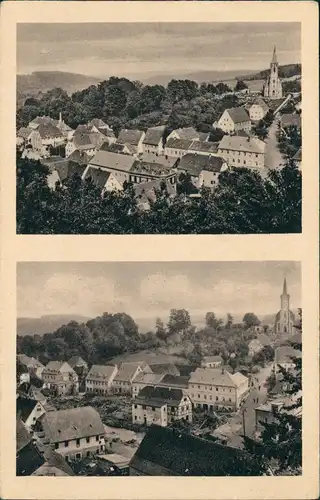 Bad Gottleuba-Bad Gottleuba-Berggießhübel Stadt: Vor und nach dem Unwetter 1927
