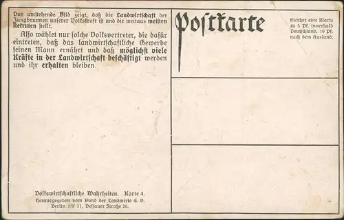 Ansichtskarte Mitte-Berlin Brandenburger Tor Verhältnis der Rekruten 1917