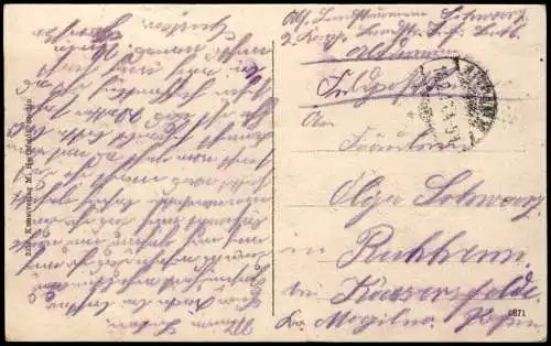 Altdamm Stettin Dąbie Szczecin Kaiser Wilhelmplatz   Stargarderstraße 1917
