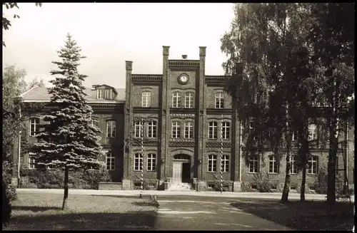 Postcard Belgard an der Persante Białogard Gymnasium 1970