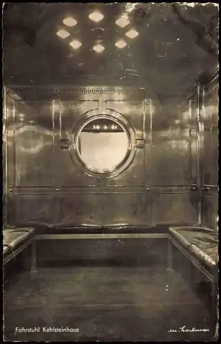 Ansichtskarte Kehlsteinhaus-Berchtesgaden Fahrstuhl Kehlsteinhaus 1950