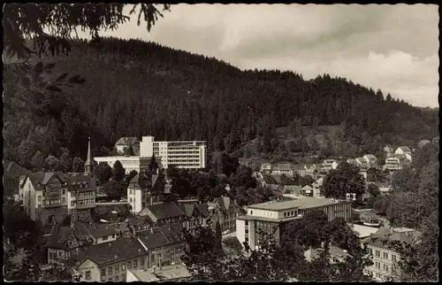 Ansichtskarte Triberg im Schwarzwald Kurviertel 1961