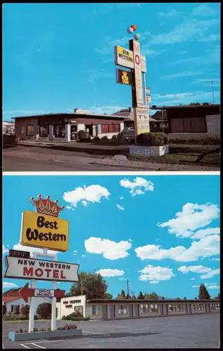 Utah USA NEW WESTERN MOTEL Panguitch Utah 2nd East Center 1960