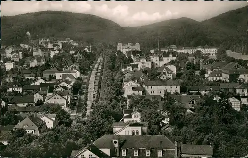 Ansichtskarte Bad Wildungen Panorama-Ansicht Ortsansicht 1956