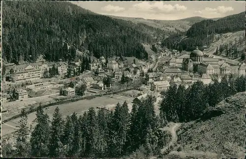 Ansichtskarte St. Blasien Panorama-Ansicht, Ort im Schwarzwald 1956