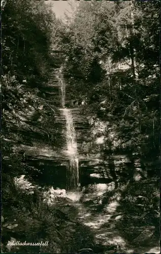 Huzenbach-Baiersbronn Dobelbach-Wasserfall (Waterfall) Dobelbachwasserfall 1960