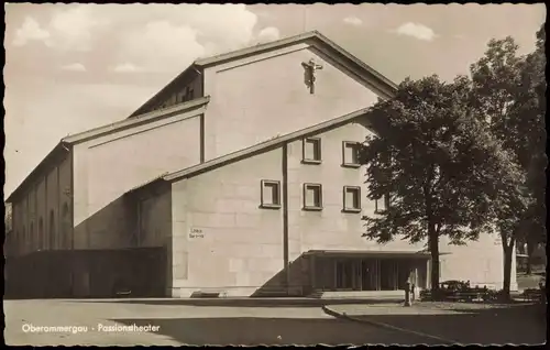 Ansichtskarte Oberammergau Passionstheater 1956