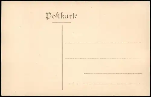 Postcard Berg Dievenow Dziwnów Kurhaus Rückseite - Pommern 1911