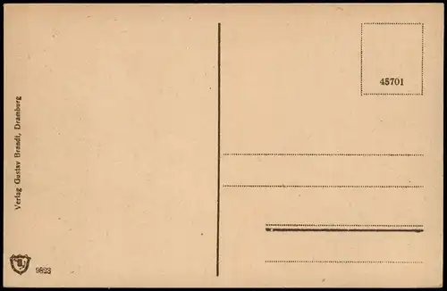 Postcard Dramburg Drawsko Pomorskie Partie an der Drage 1922