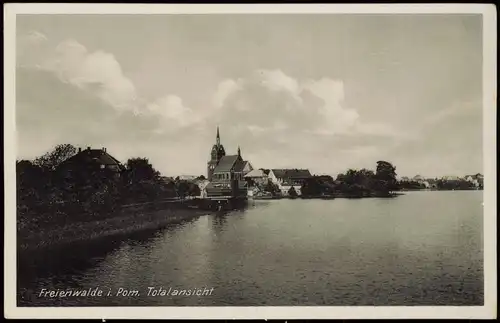 Ansichtskarte Bad Freienwalde Totale 1932