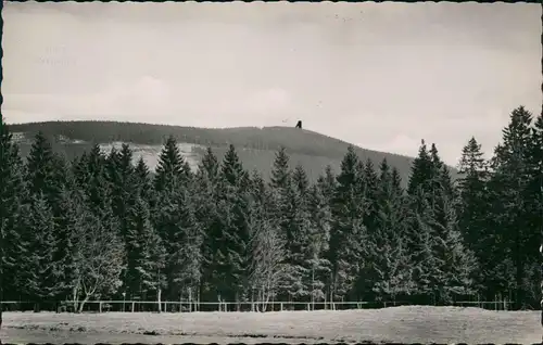 Ansichtskarte Braunlage Umland-Ansicht mit Blick auf den Wurmburg 1960